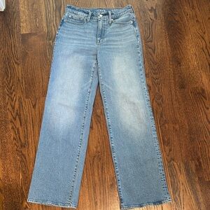 J. Crew Full Length Slim Wide Leg Jeans